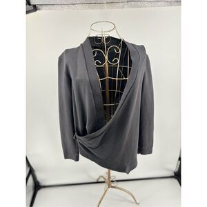 All Saints Irina Gray Side Zip Cardigan Women’s Size Small